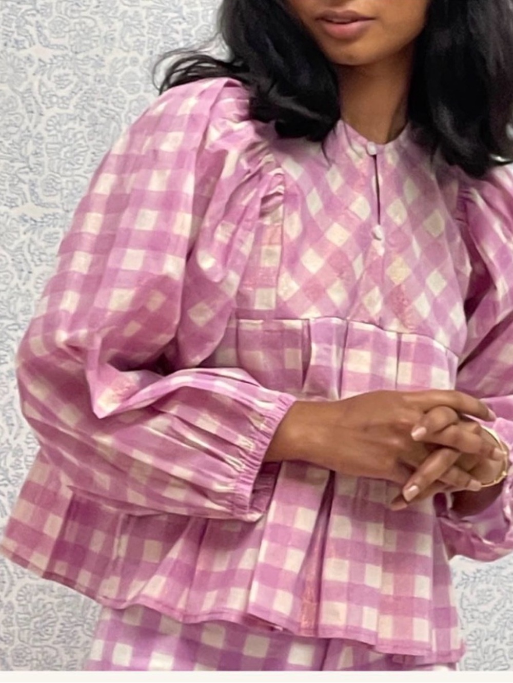 SZ Blockprint blouse